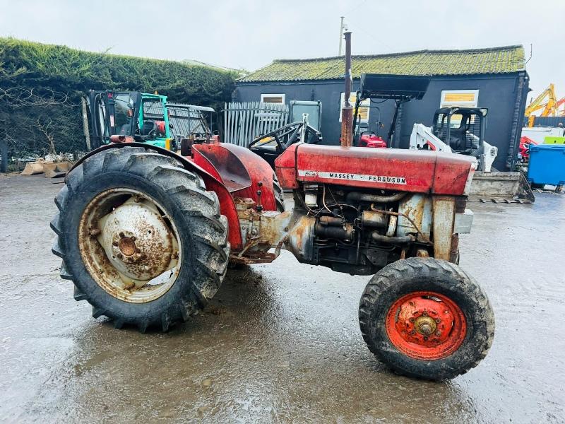 MASSEY FERGUSON 2WD 130 TRACTOR*TURNS OVER DOESNT START*VIDEO*