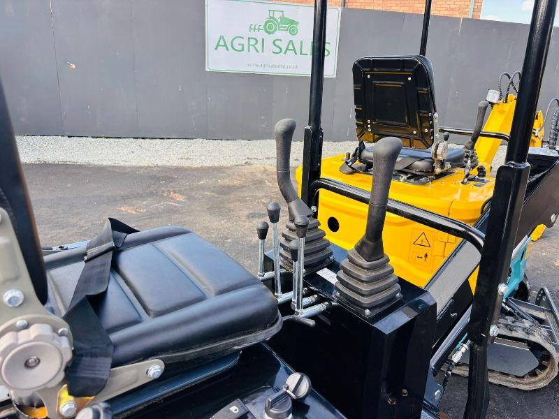 *NEW*UNUSED*DIGMASTER DM100 & 105 MINI EXCAVATOR*CHOICE OF 10*VIDEO*