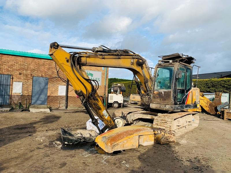 SANY SY135C EXCAVATOR*YEAR 2018*INCOMPLETE SPARES AND REPAIRS*VIDEO*