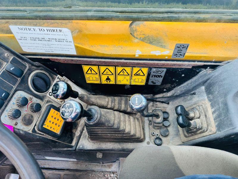 JCB 535-125 HI VIZ TELEHANDLER*YEAR 2012*C/W PALLET TINES*