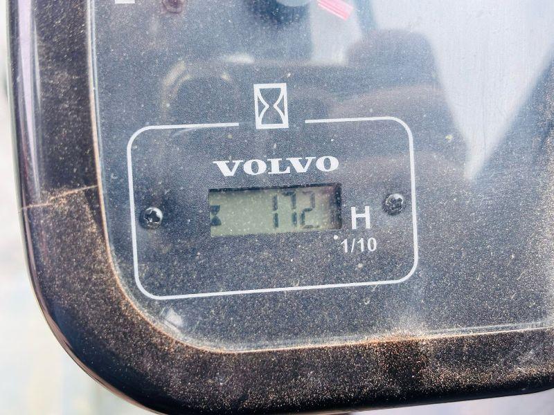 VOLVO EC55DAG RUBBER BLOCK TRACKS EXCAVATOR *YEAR 2020*C/W BUCKET*VIDEO*