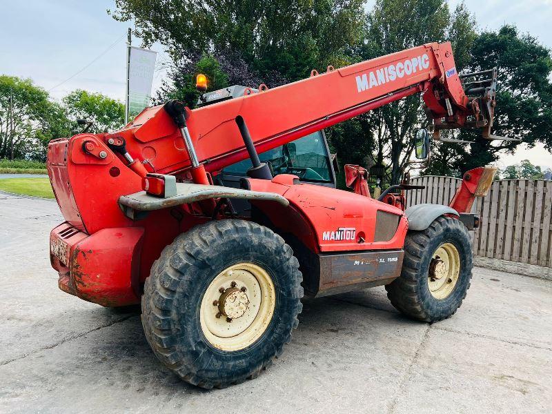 MANITOU MT1337SL 4WD TELEHANDLER *13 METER REACH* C/W PALLE TINES *VIDEO*