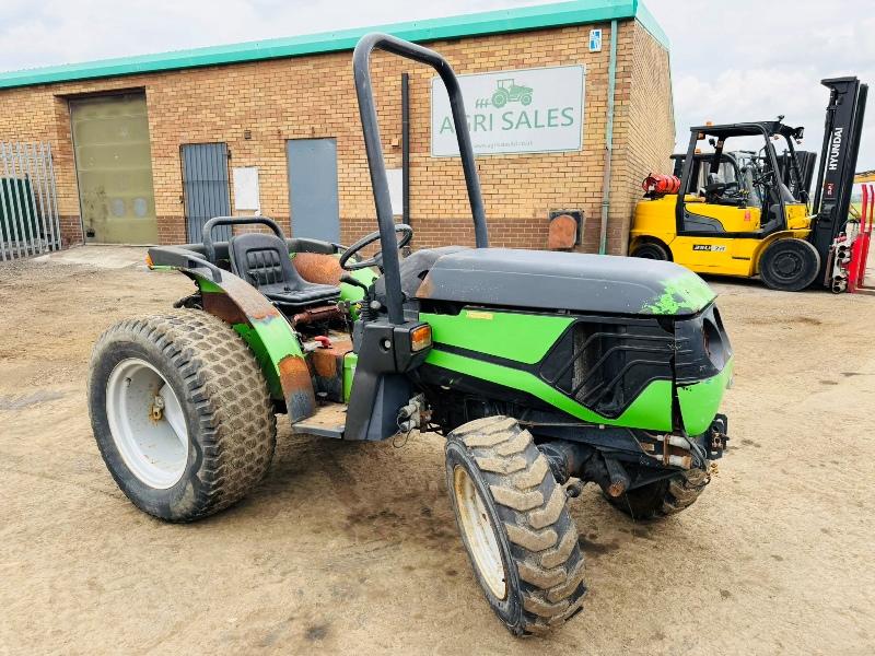 DEUTZ 4WD COMPACT TRACTOR*C/W REAR LINKAGE*VIDEO*
