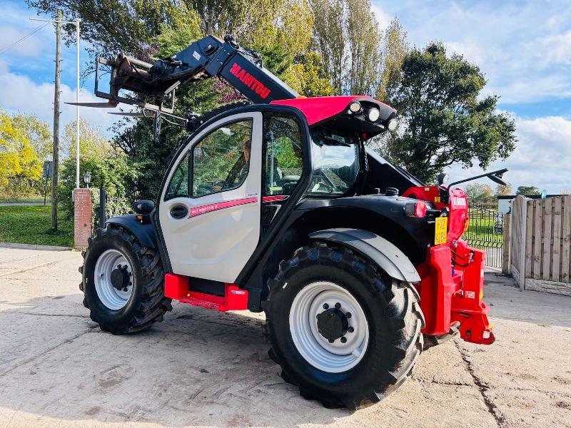 MANITOU MLT 630 115V TELEHANDLER*AG SPEC *C/W PALLET TINES*YEAR 2021*VIDEO*