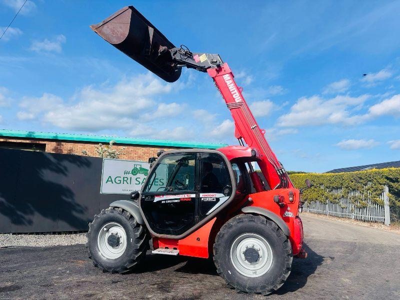 MANITOU MLT 634 120 LSU PS *C/W BUCKET* AG SPEC* YEAR 2011*VIDEO*