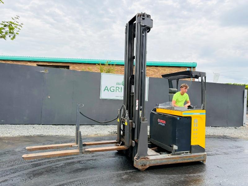 ATLET TERGO COUNTER BALANCE FORKLIFT*C/W FORK POSITIONER*YEAR 2014*VIDEO*