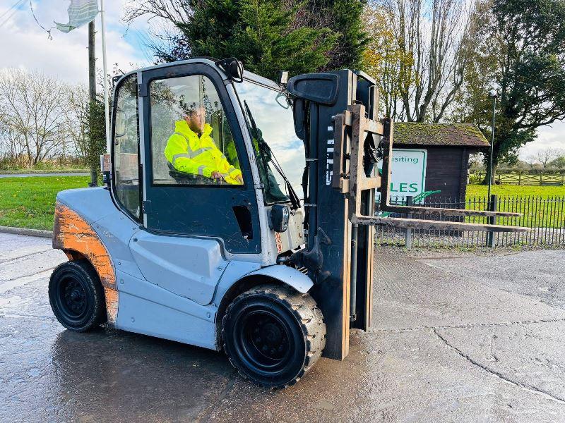 STILL RX70-45 DIESEL CONTAINER SPEC FORKLIFT *YEAR 2015* C/W 3 STAGE MAST *VIDEO*