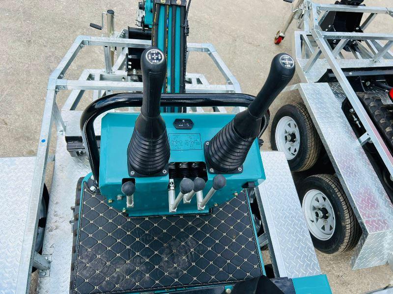 UNUSED JPC PC10 EXCAVATOR * YEAR 2023, CHOICE OF 2* C/W TWIN AXLE TRAILER*VIDEO*