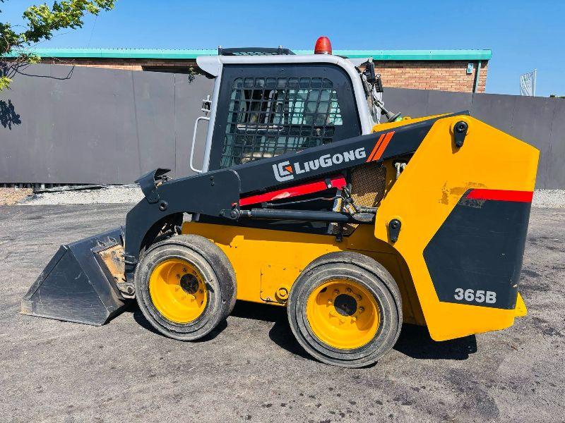 LIUGONG 365B SKIDSTEER *C/W BUCKET* 1 OWNER FROM NEW*YEAR 2016*VIDEO*