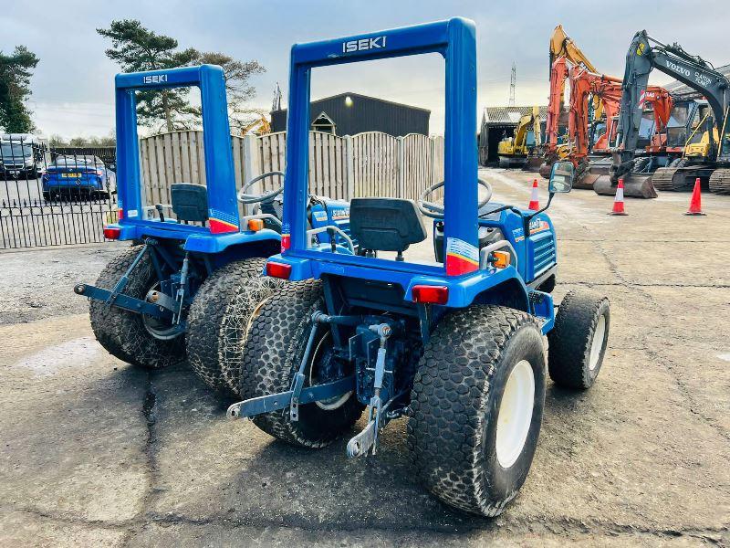 ISEKI TF17F 4WD COMPACT TRACTOR * CHOICE OF TWO *VIDEO* 