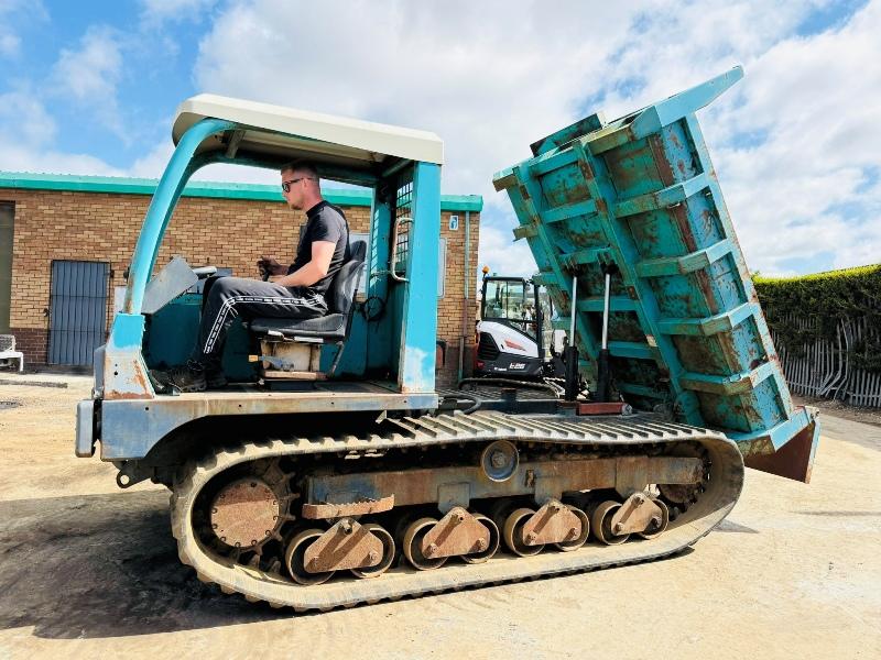 KUBOTA RG-60 TRACKED DUMPER*C/W JOYSTICK CONTROLS*VIDEO*