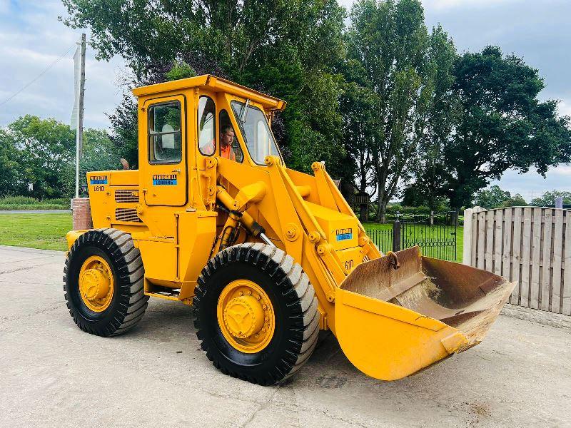 WEATHERILL L61D 4WD LOADING SHOVEL C/W LOADLOG 500+ SCALE'S *VIDEO*