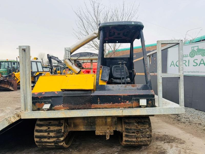 8 TONNE YANMAR TRACKED DUMPER*C/W HYDRAULIC WINCH*VIDEO*