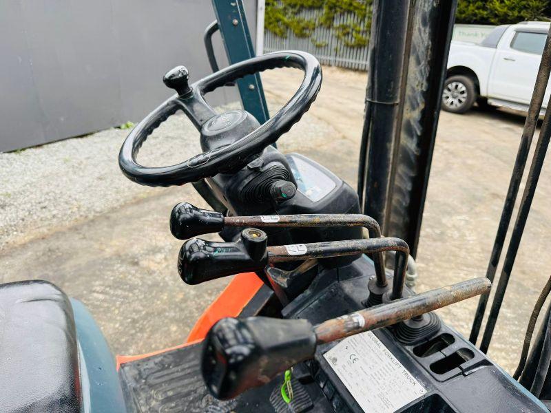 TOYOTA 30 DIESEL FORKLIFT*C/W SIDESHIFT*YEAR 2013*VIDEO*