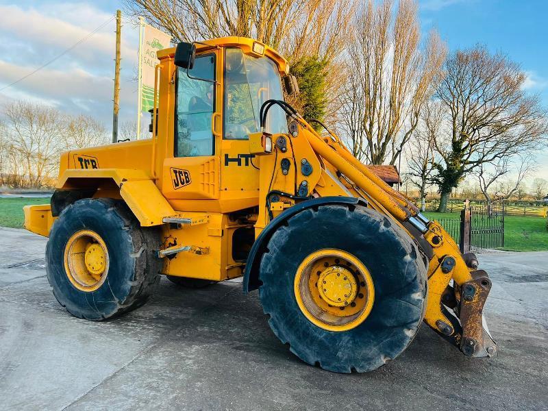 JCB 426B 4WD LOADING SHOVEL C/W JOYSTICK CONTROL *VIDEO*