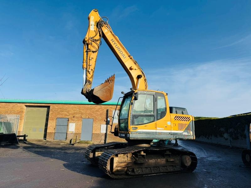HYUNDAI ROBEX 140LCM-9A EXCAVATOR*C/W BUCKET*YEAR 2015*VIDEO*