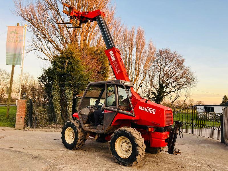 MANITOU 524 4WD TELEHANDLER *AG-SPEC* C/W PICK UP HITCH 
