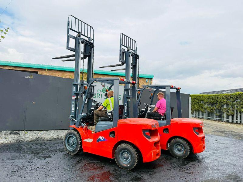 *NEW*UNUSED* HELI CONTAINER SPEC FORKLIFT*YEAR 2025*CHOICE OF 2*VIDEO*