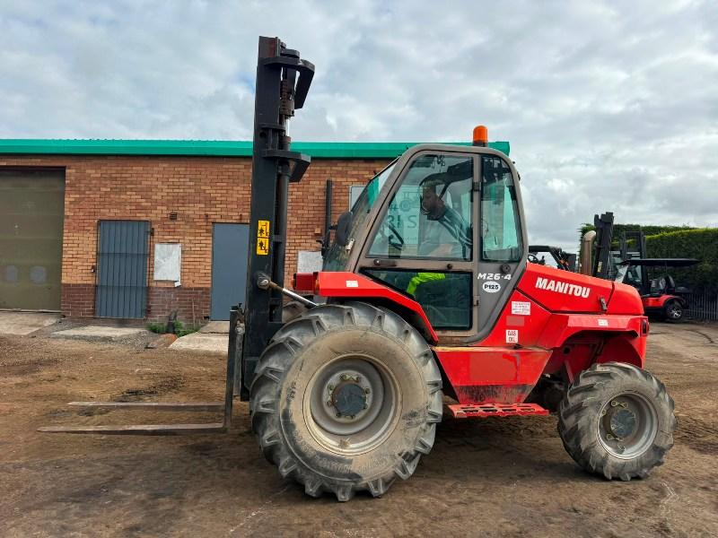 MANITOU M26-4 FORKLIFT*C/W PALLET TINES*VIDEO*