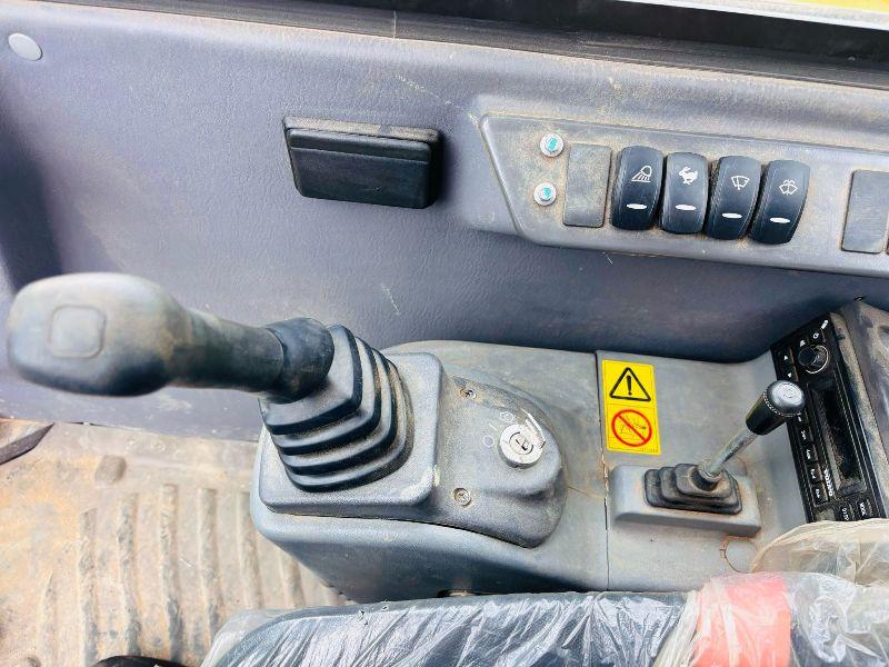 VOLVO EC55DAG RUBBER BLOCK TRACKS EXCAVATOR *YEAR 2020*C/W BUCKET*VIDEO*