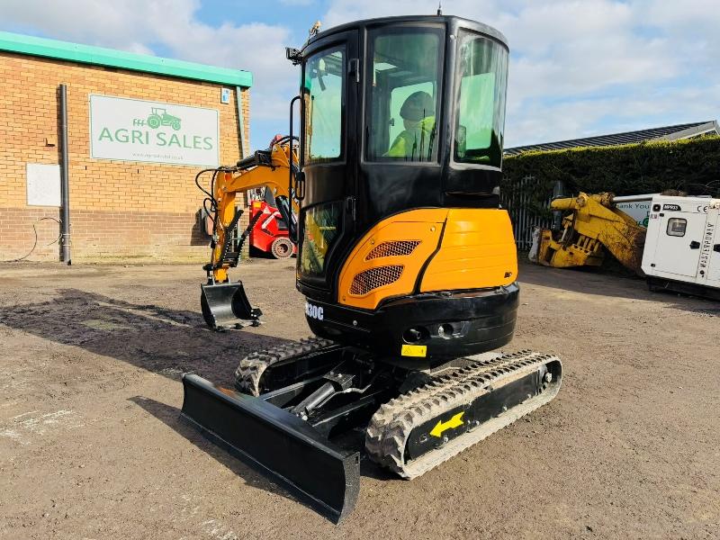 *NEW*MIVA 30C MINI EXCAVATOR*C/W BUCKET*YEAR 2025*VIDEO*
