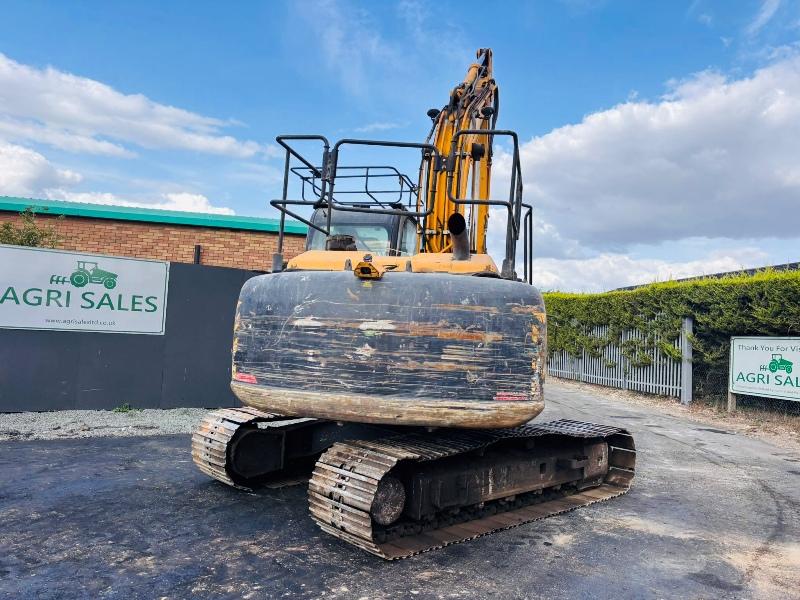 JCB JS 145LC EXCAVATOR*C/W SELECTOR GRAB*YEAR 2014*VIDEO*