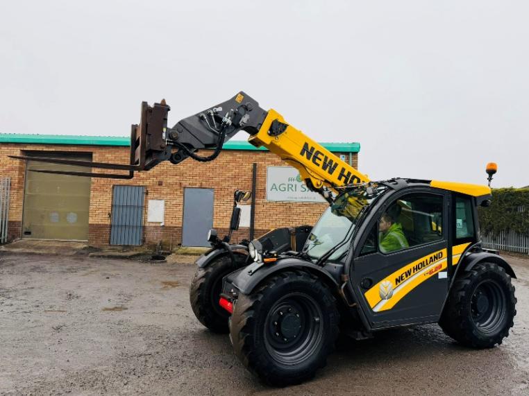 NEW HOLLAND TH6.28 TELEHANDLER*YEAR 2021*C/W PALLET TINES*VIDEO*