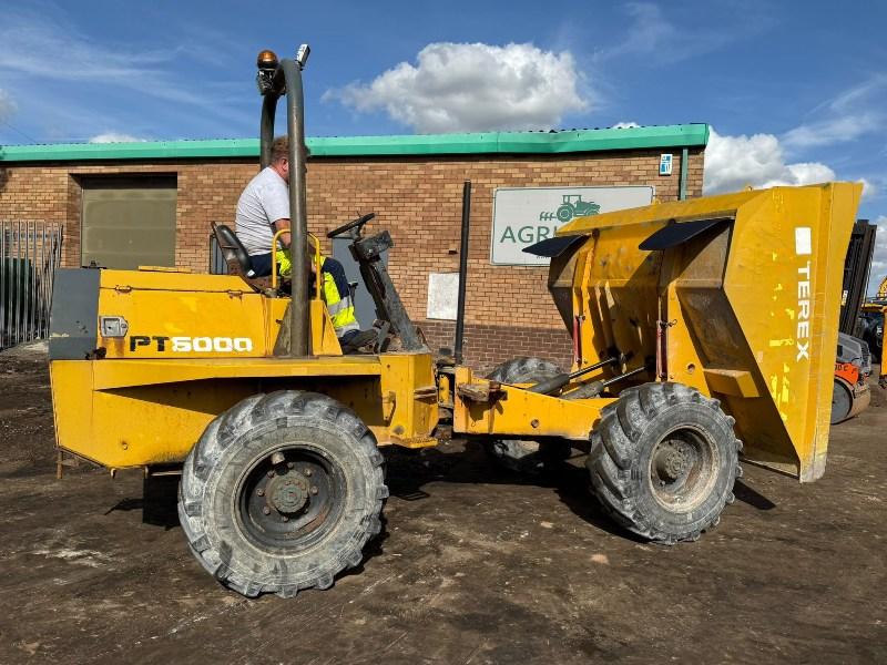 TEREX PT6000 STRAIGHT TIP DUMPER*C/W ROLL BAR*VIDEO*