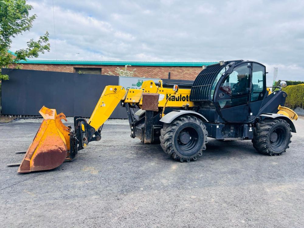HAULOTTE 17M JACK LEG TELEHANDLER* 2129 HOURS*C/W BUCKET AND TINES*VIDEO*