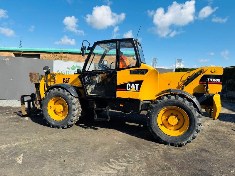CATERPILLAR TH360B SWAY & TILT TELEHANDLER*4725 HOURS*VIDEO*