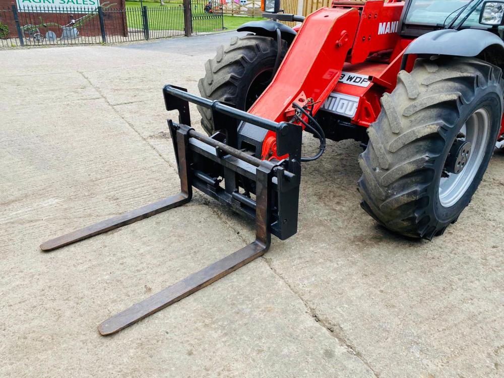 MANITOU MLT629T TURBO 4WD TELEHANDLER *AGSPEC* C/W PICK UP HITCH