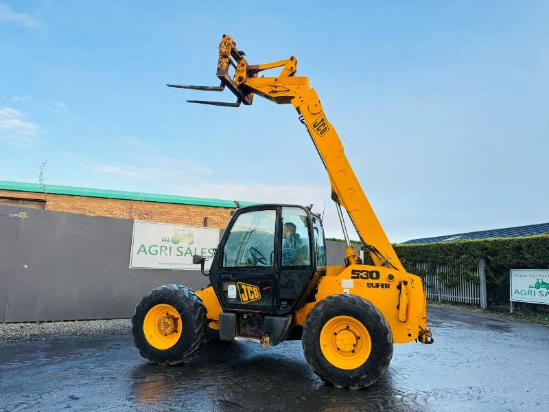 JCB 530-70 SUPER*C/W PALLET TINES*PICK UP HITCH*VIDEO*