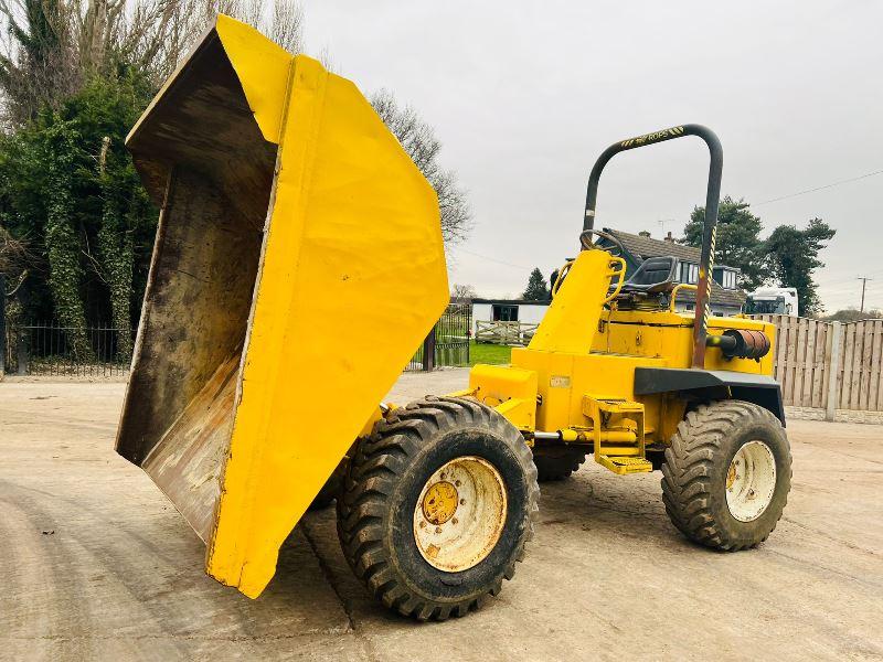 BARFORD SX7000 4WD DUMPER C/W ROLE FRAME & PERKINS PHASER ENGINE *VIDEO*