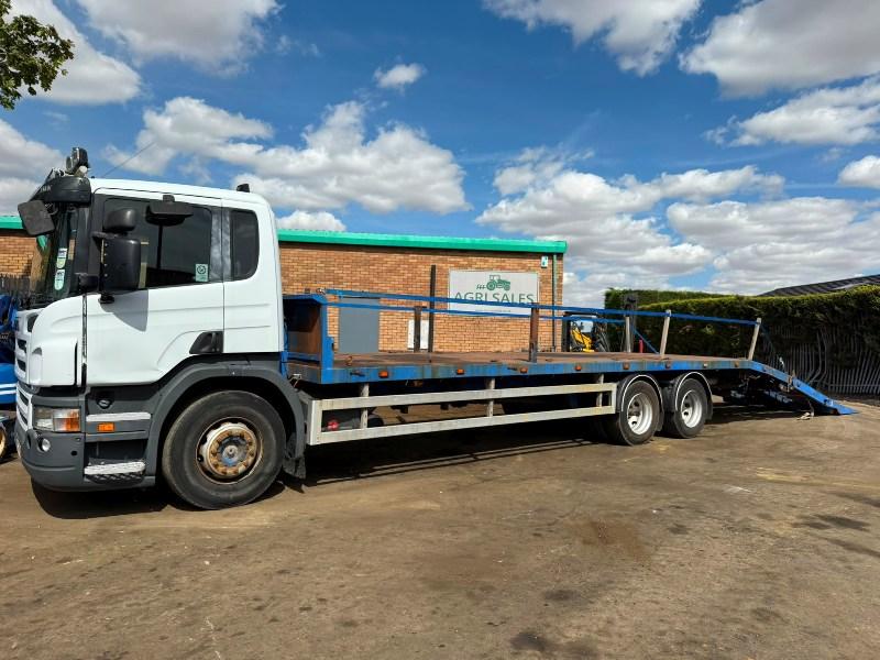 SCANIA P320 6X2 BEAVERTAIL RIGID LORRY*C/W FLIP TOE RAMP*VIDEO*