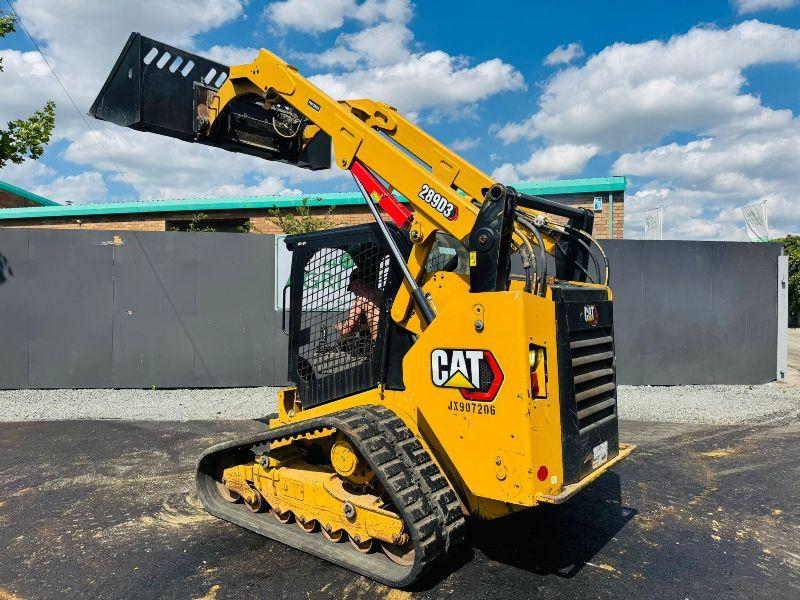 CATERPILLAR 289D3 TRACKED SKIDSTEER*C/W BUCKET*YEAR 2021*VIDEO*
