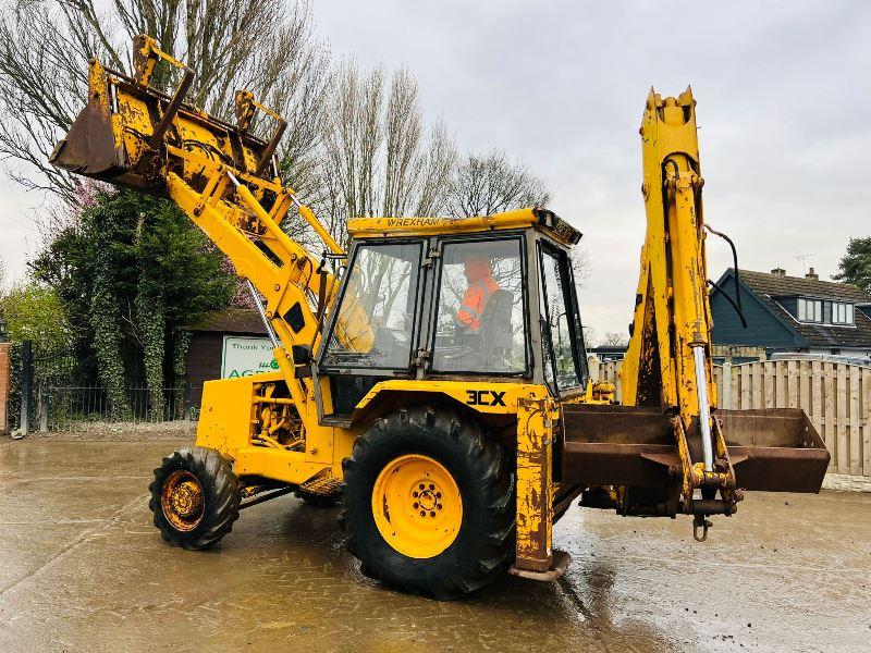 JCB 3CX PROJECT 7 4WD BACKHOE DIGGER C/W EXTENDING DIG *VIDEO*