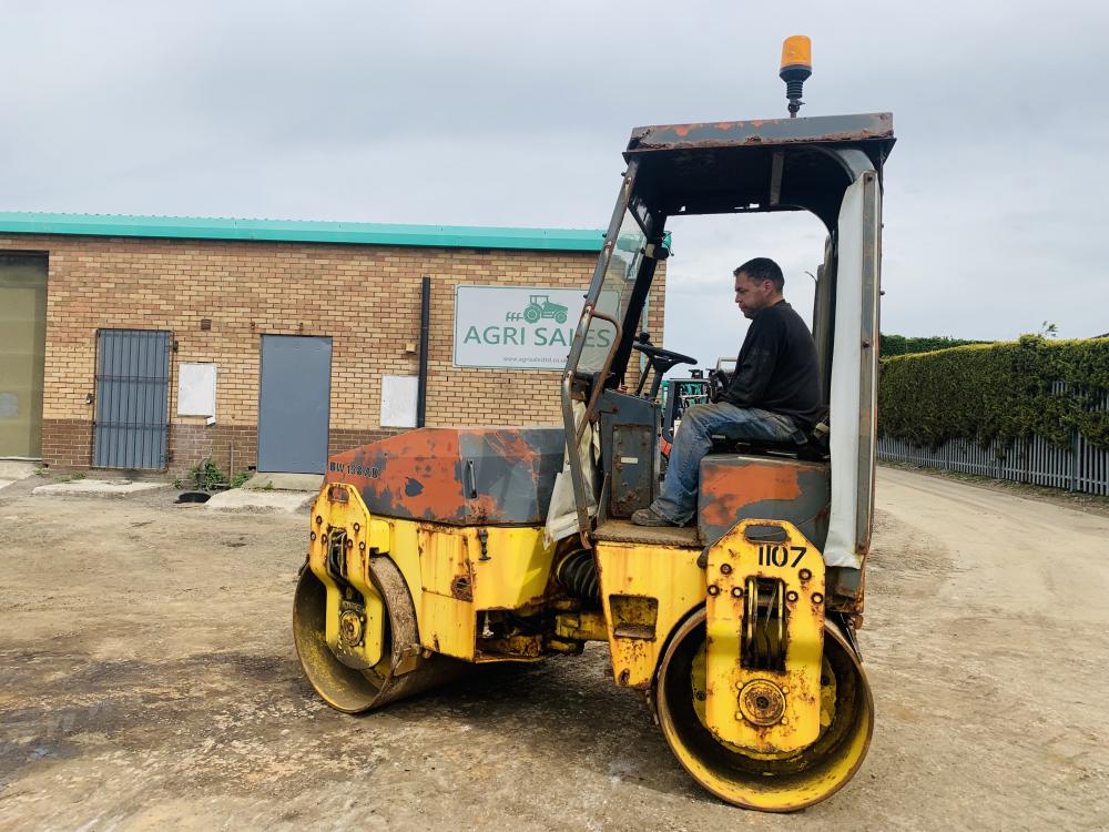 BOMAG BW138AD VIBRATING DRUM ROLLER*C/W DEUTZ ENGINE*VIDEO*