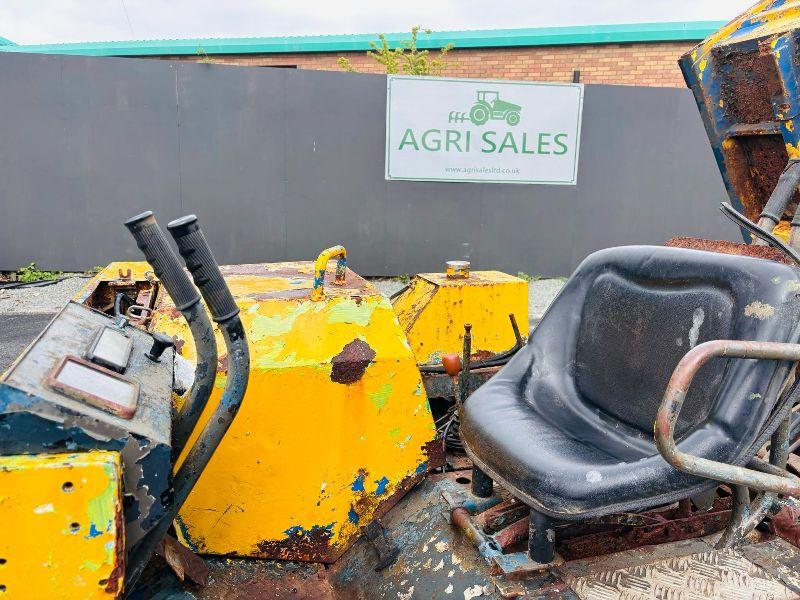 YANMAR 3 TONNE TRACKED DUMPER *C/W HYDRAULIC TIP*VIDEO*