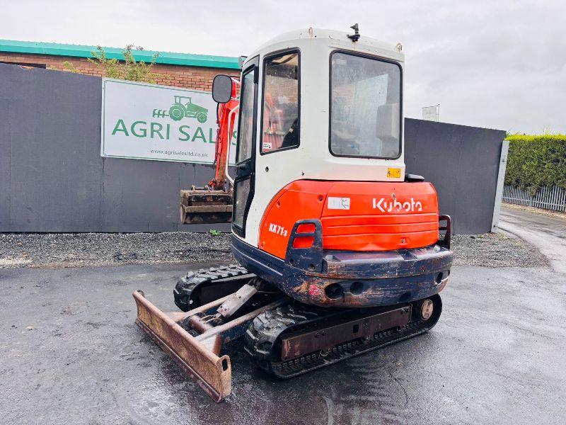 KUBOTA KX71-3 EXCAVATOR* C/W SELECTION OF BUCKETS*VIDEO*