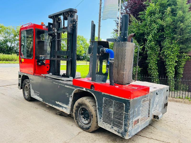 VALMAR VSH70/14/40 SIDE LOADING FORKLIFT *YEAR 2017* C/W TINE POSITIONER *VIDEO*