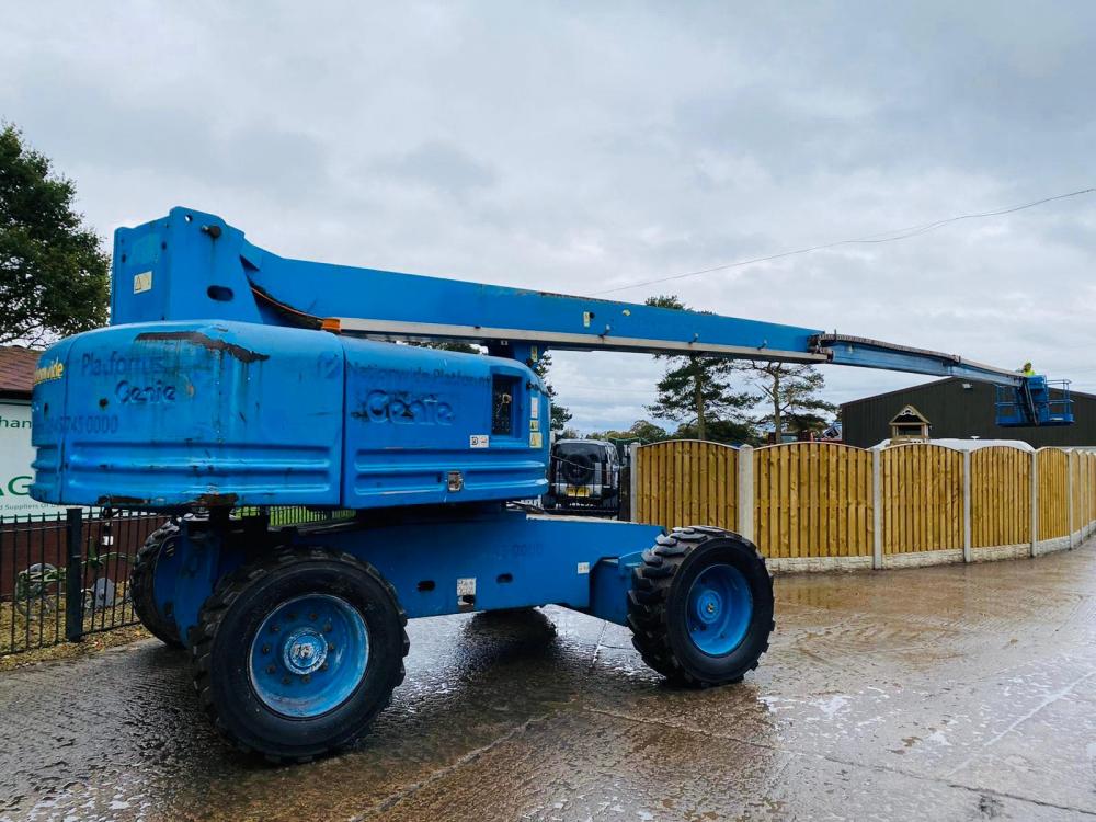 GENIE S85 WHEELED CHERRY PICKER * YEAR 2007 * 28 METER REACH