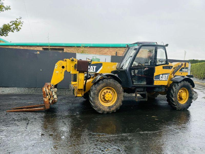 CATERPILLAR TH560B TELEHANDLER*C/W SWAY & JACK LEGS*VIDEO*