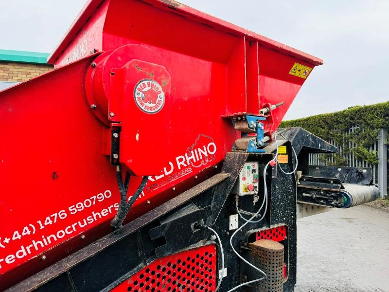 RED RHINO TRACKED 3 WAY MINI SCREENER*C/W REMOTE CONTROL*YEAR 2021*VIDEO*