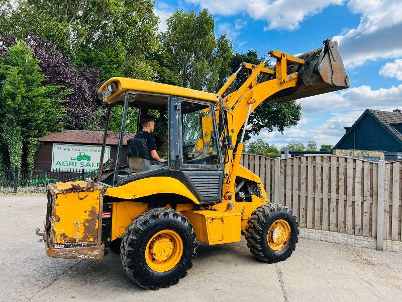 JCB 2CX 4WD AIRMASTER LOADING SHOVEL C/W 4 WHEEL STEER *VIDEO*