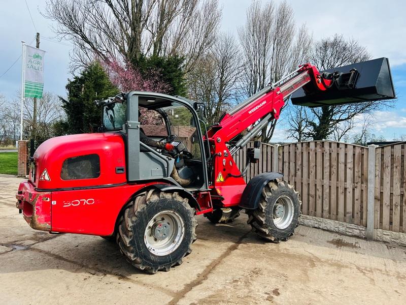 WEIDEMAN 3070CX 4WD TELEHANDLER *YEAR 2011* C/W BUCKET *VIDEO*