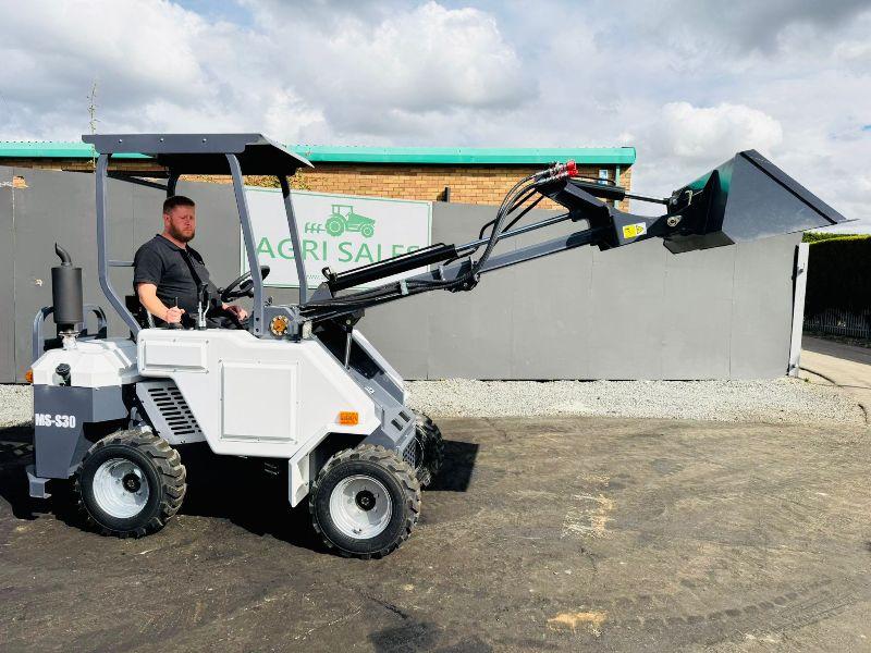 *NEW*UNUSED*MS-S30 MINI WHEELED LOADER*C/W TELESCOPIC BOOM*YEAR 2025*VIDEO*
