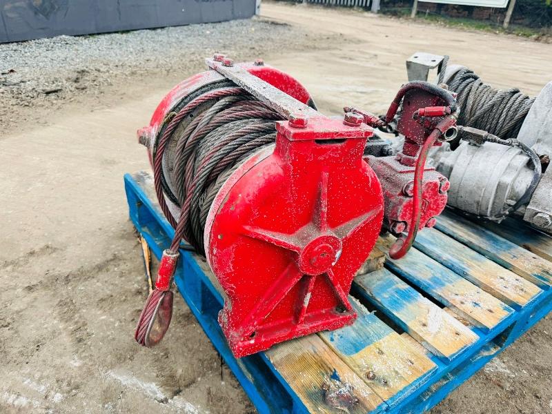 BOUGHTON HYDRAULIC WINCH X2*VIDEO*