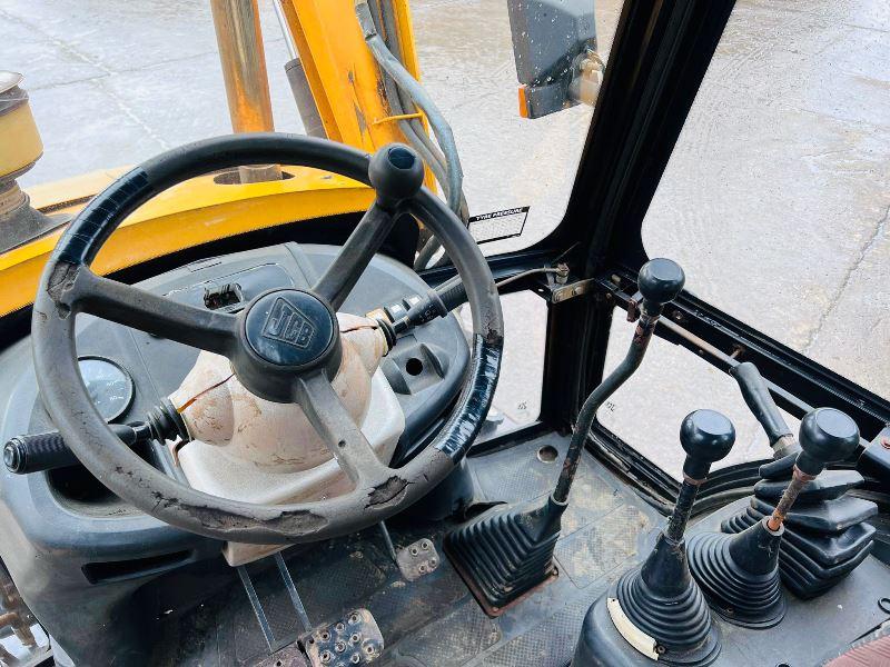 JCB 3DX 4WD TURBO BACKHOE DIGGER *YEAR 2011* C/W EXTENDING DIG *VIDEO*