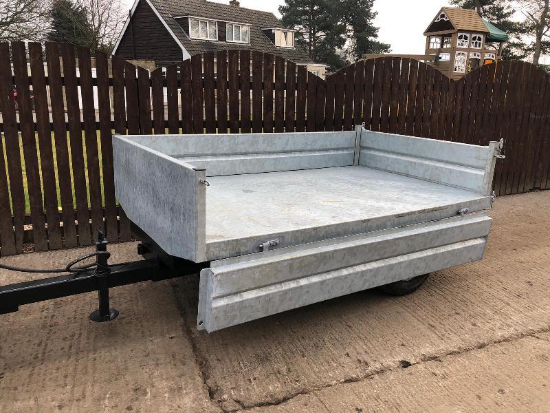 ** BRAND NEW SIROMER 2.5 TONE GALVANISED TIPPING TRAILER ** ( PLEASE SEE VIDEO )