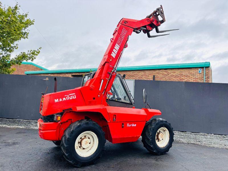 MANITOU MLT 523 TURBO TELEHANDLER*C/W PALLET TINES*VIDEO*